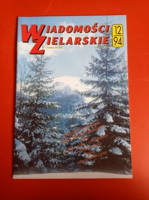 Wiadomości zielarskie nr 12/1994, grudzień 1994