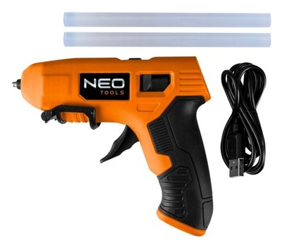 NEO PISTOLET KLEJOWY 11mm 4V zasilanie USB 17-083