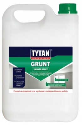 TYTAN GRUNT 5L Emulsja gruntująca