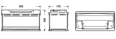 CENTRA CB950 АККУМУЛЯТОР