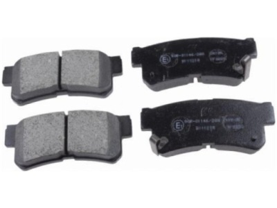 Тормозные колодки задняя hyundai trajet 2.0 2.7 99-08 фото №1