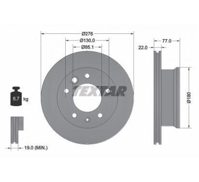 DISKU HAM. DB P. SPRINTER 208- 412 