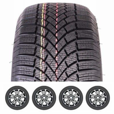 4X PADANGOS ŽIEMINĖS 205/60R18 BRIDGESTONE BLIZZAK 