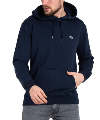 Bluza Lee PLAIN HOODIE 112333648 L80YFW35 Navy M