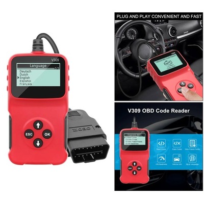 INTERFEJS DIAGNOSTYCZNY OBD 2 КОД SKANERA СЧИТЫВАТЕЛЬ 