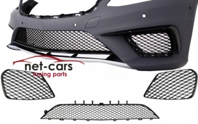 Решётки середина bok бампер mercedes s w222 -17 amg фото №1