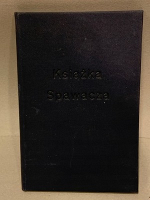 KSIĄŻECZKA SPAWACZA 1962