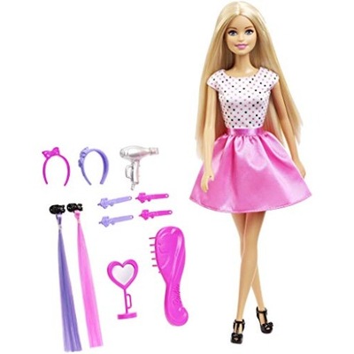 Lalka Barbie Zestaw do Stylizacji Włosów Akcesoria