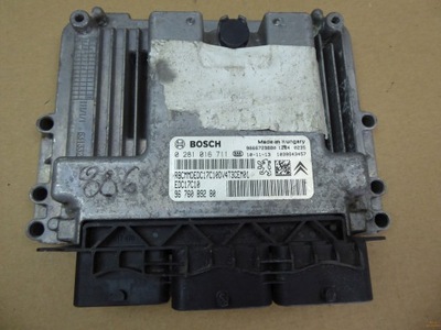 Бортовой компьютер peugeot 206+ 207 0281016711 9676089280 фото №1