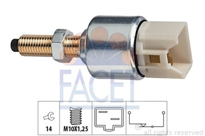 ВМИКАЧ СВІТЛА СТОП 7.1092/FAC FACET