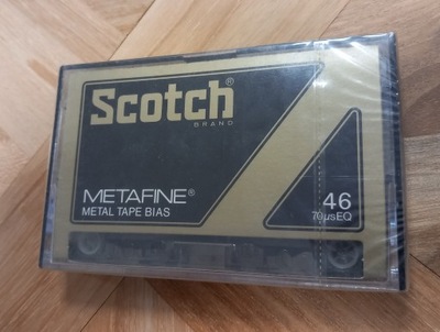 SCOTCH METAFINE 46 kaseta magnetofonowa