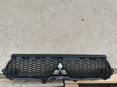 Решітка радіатора решітка радіатора бампера mitsubishi outlander ii lift фото №1