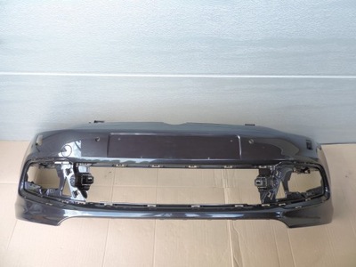 Vw polo 2009- r-line 6r0 передний бампер фото №1