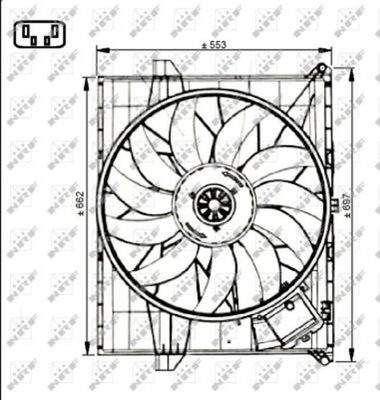 VENTILADOR DEL MOTOR  