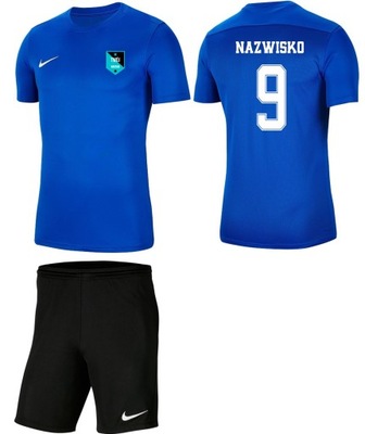 Nike strój piłkarski z NADRUKIEM 122-128 juniorski