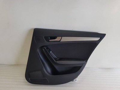 Audi a4 s4 b8 обшивка обивка дверь правый задняя фото №1