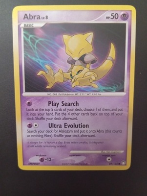 Abra LV.8 Mysterious Threasure 2007 rok 69/123 POKEMON TCG