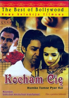 Dvd: KOCHAM CIĘ - Amisha Patel, Arjun Rampal - THE BEST OF BOLLYWOOD