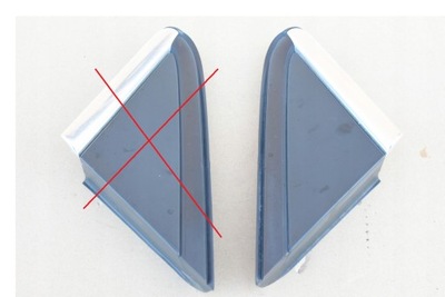 Mercedes w247 захист трикутник крила права фото №1