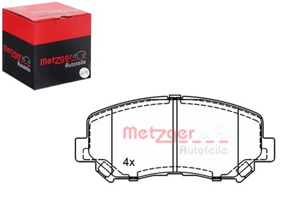 КОЛОДКИ ГАЛЬМІВНІ METZGER