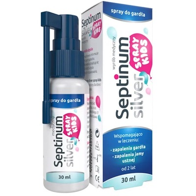 Septinum Silver Kids spray do gardła 30 ml