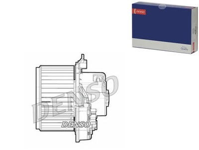 Denso вентилятор воздуходувка fiat bravo ii 1.4 16v 1 фото №1