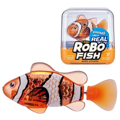 ZURU Robo Fish Rybka pływająca rybka Pomarańczowa