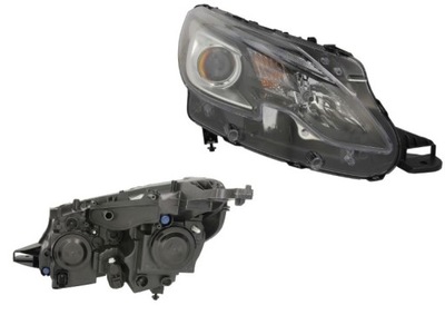 Фара лампа правый peugeot 2008 16- oryg valeo фото №1