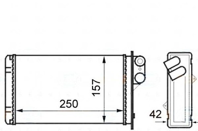 BEHR HELLA CALENTADOR PEUGEOT 405/406  