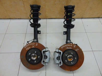 Поворотный кулак перед передняя левая kia sportage v 1.6d фото №1