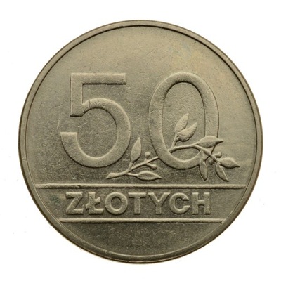 M575 - 50 złotych 1990 r. - Stan 1