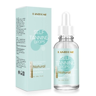 Krople samoopalacz serum koncentrat 30ml +rękawica