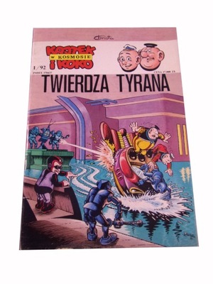 KAJTEK i KOKO W KOSMOSIE TWIERDZA TYRANA 1/92 wyd. I