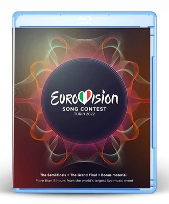 3x blu-ray Eurovision Song Contest 2022 Turin FOLIA Eurowizja Turyn ESC