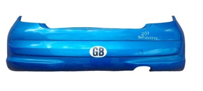 Бампер задня peugeot 207 3d 9654549377 фото №1