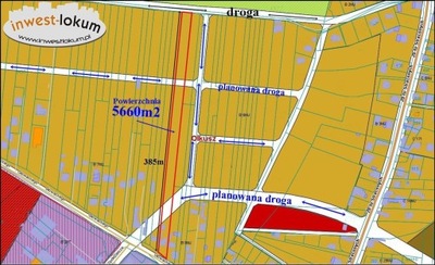 Działka, Olkusz, Olkusz (gm.), 5660 m²