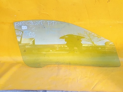 Скло двері правий перед ford cougar 98-02r фото №1