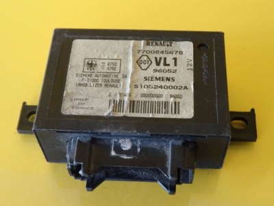 Модуль иммобилайзер reanult clio ii 7700845678 nr37 фото №1