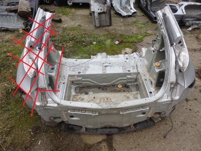 Чверть крила pas піддон правий задня honda civic ix 2012-2015 хетчбек фото №1