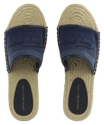 Tommy Hilfiger Gradient Mule Espadrille roz.37