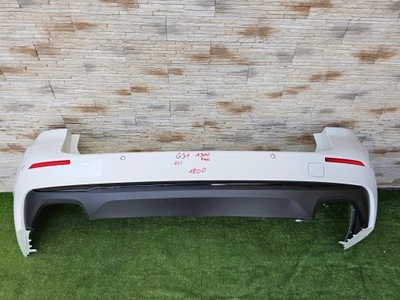 Бампер задняя bmw 5 g31 lci цвет a300 фото №1