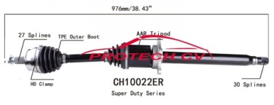 Привідний вал привідна jeep cherokee kl 2014-2022 фото №1