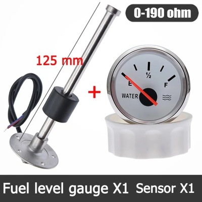 WATER LEVEL GAUGE WITH WATER LEVEL SENSOR 52MM WATER TANK LEVEL INDI~71602  