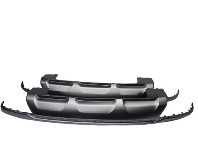 Диффузор спойлер задняя 4m0807568b audi q7 s-line фото №1