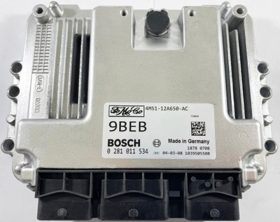 ECU MAZDA 3 1.6 0281011534 4M51-12A650-AC