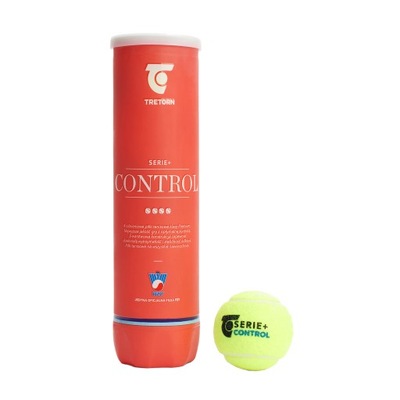 Piłki tenisowe Tretorn Serie+ 4 szt. control red OS