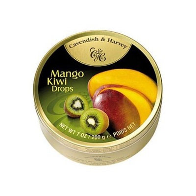 Cavendish&Harvey Mango & Kiwi Drops 200g