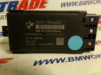 Bmw модуль сидіння 7490465 фото №1