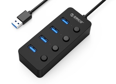 Rozdzielacz adapter ORICO USB 3.0 USB X 4 HUB JASKOŚĆ