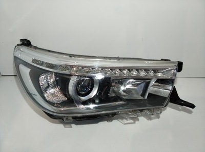 Лампа перед правая toyota hilux viii 16- led ксенон фото №1